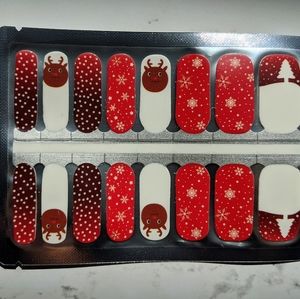 5 for $20 Nail Wraps- Red Nose Reindeer